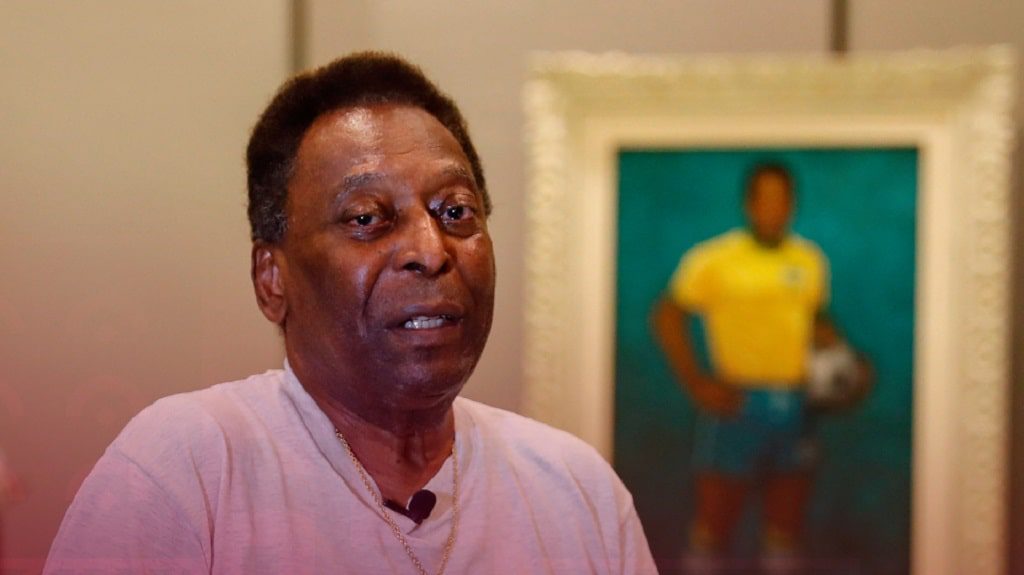 Mensaje de Mbappé -por salud de Pelé