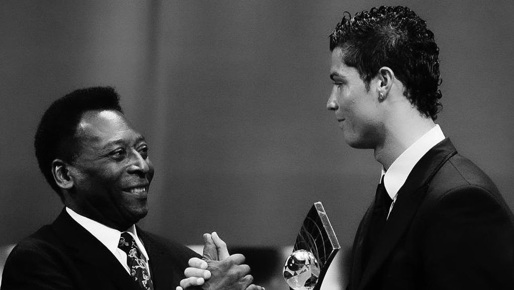 Conmovedor mensaje de Cristiano Ronaldo por la muerte del 'rey eterno' Pelé