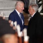 López Obrador - Biden llega a México para la cumbre con López Obrador y Trudeau