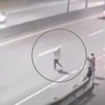 video accidente de abuelo y su nieto - en autopista Medellín-Bogotá, cerca de marinilla