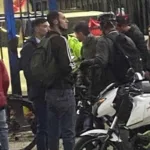 Dos personas resultaron heridas en una balacera en plena calle 26 de Bogotá