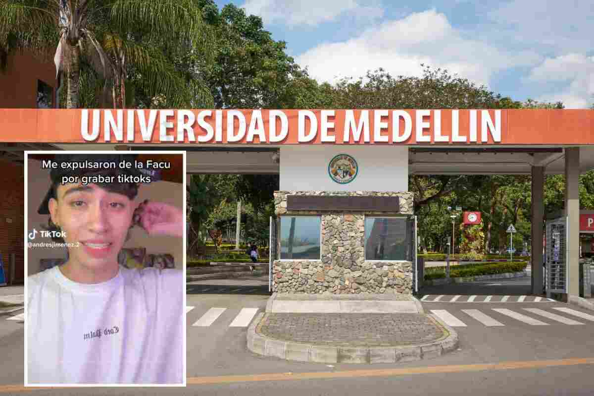 Expulsan a tiktoker de la Universidad de Medellín por contenido en TikTok