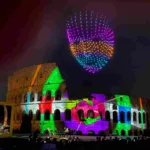 Roma exhibe con drones sobre el Coliseo su candidatura para la Expo 2030