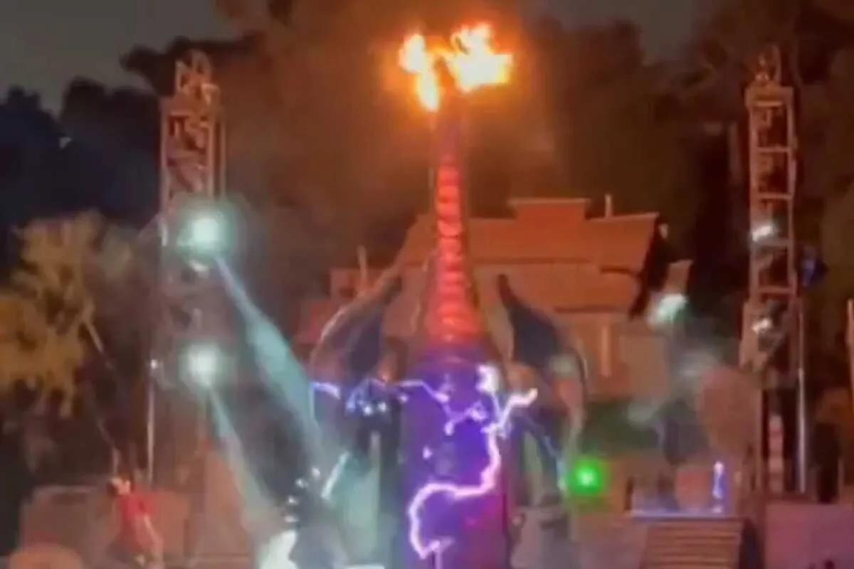 ¿Qué pasó en Disneyland? El espectáculo Fantasmic! sufre un percance con Maléfica