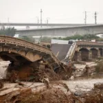 Más de 374.000 afectados y 187.000 desplazados por las inundaciones en el noreste de China