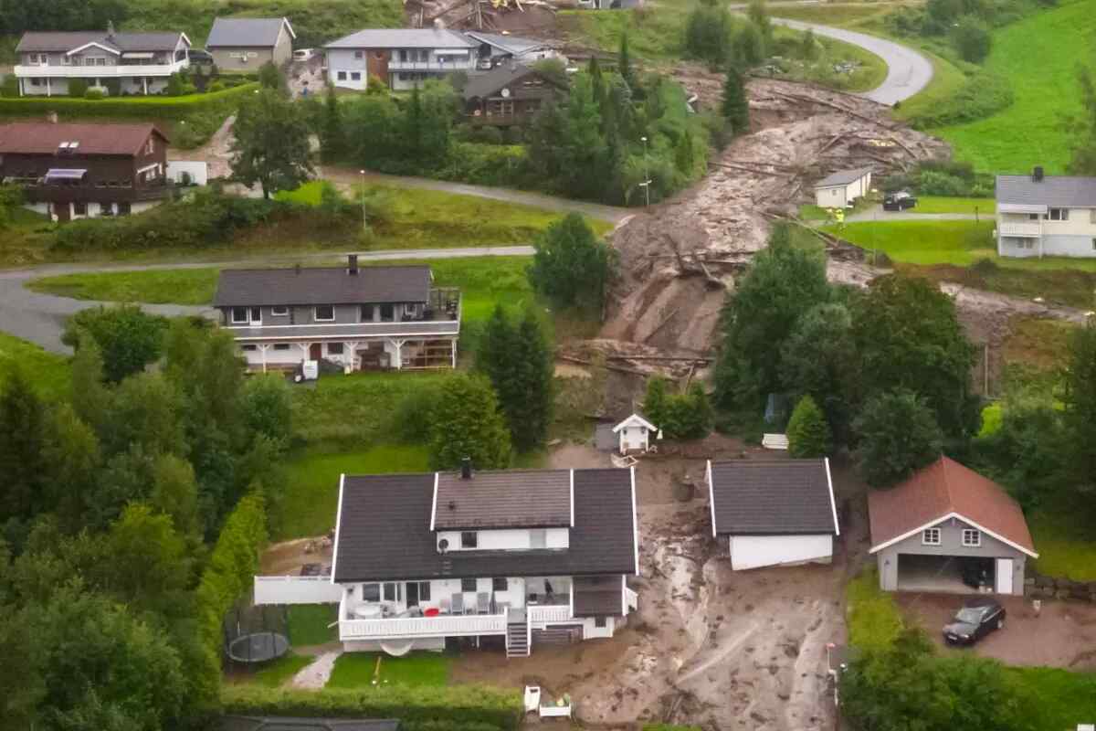 Miles de evacuados en el sur de Noruega por inundaciones causadas por el temporal