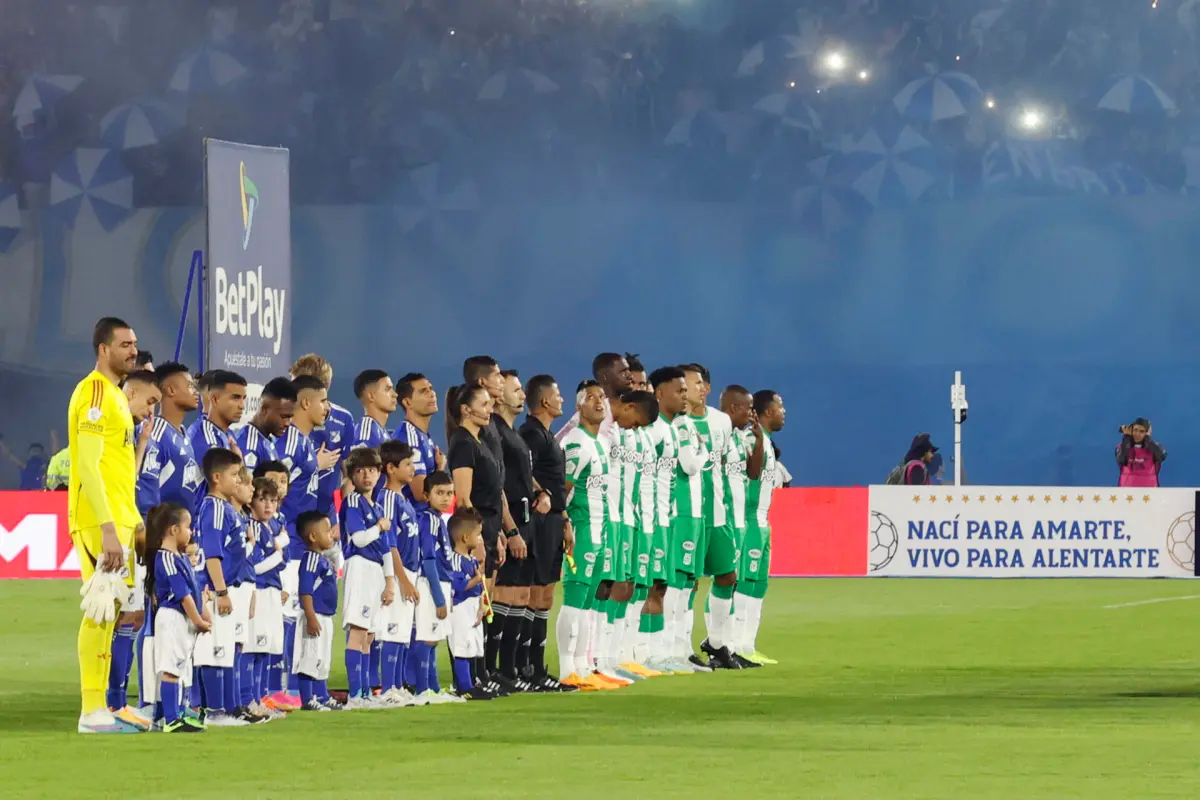 Nacional busca revancha ante el campeón Millonarios, para defender la punta del fútbol en Colombia