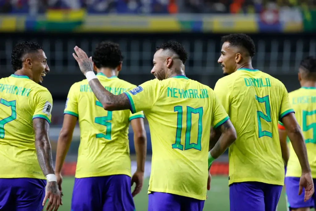 5-1. Brasil se pone al frente en las eliminatorias con goleada y exhibición de Neymar