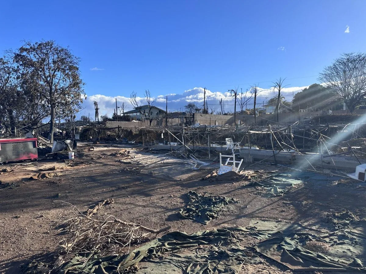 Algunos vecinos de Maui (EE.UU.) regresan a sus hogares por primera vez desde los incendios