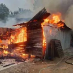 14 víctimas fatales deja incendio en campamento Cerro Obligado de Coronel