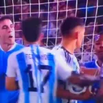 Messi protagoniza encontronazo con Olivera y Ugarte provoca a De Paul en la derrota de Argentina ante Uruguay