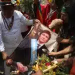 Chamanes peruanos anticipan éxitos para Milei y el ocaso para Fujimori