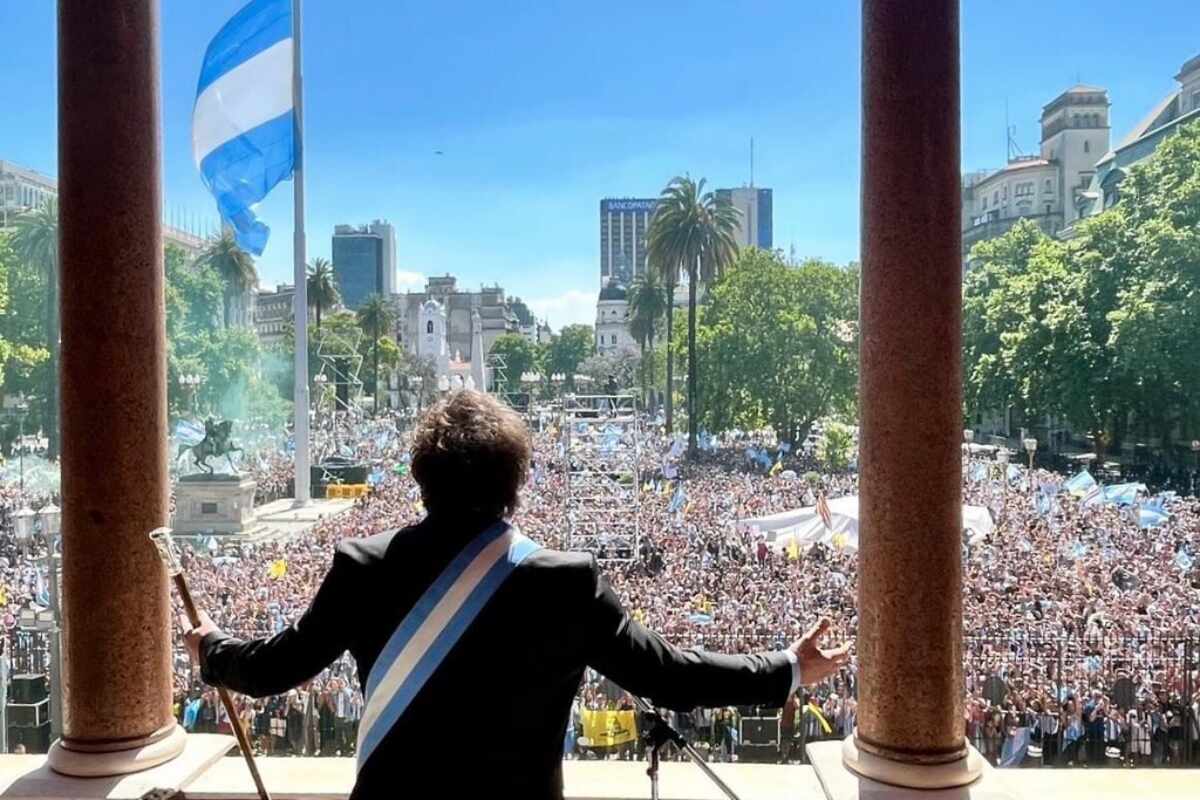 Frases relevantes de Javier Milei en su primer discurso como presidente de Argentina