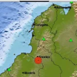 *Sismo de magnitud 4.3 se registra en Sucre y se percibe también en Córdoba