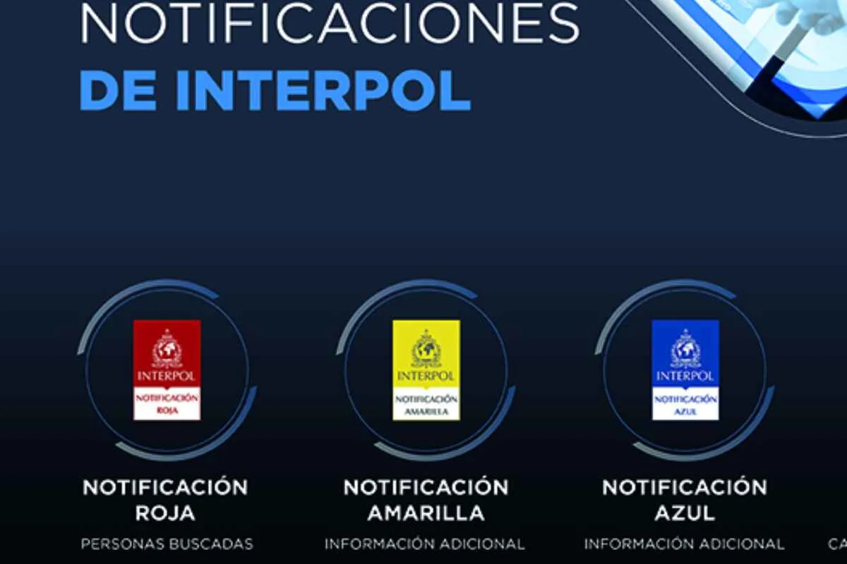 ¿Qué son las circulares de Interpol?