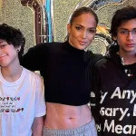 Jennifer lopez -JLo y sus gemelos disfrutan de la cultura japonesa por su cumpleaños 16 y Max se roba el show