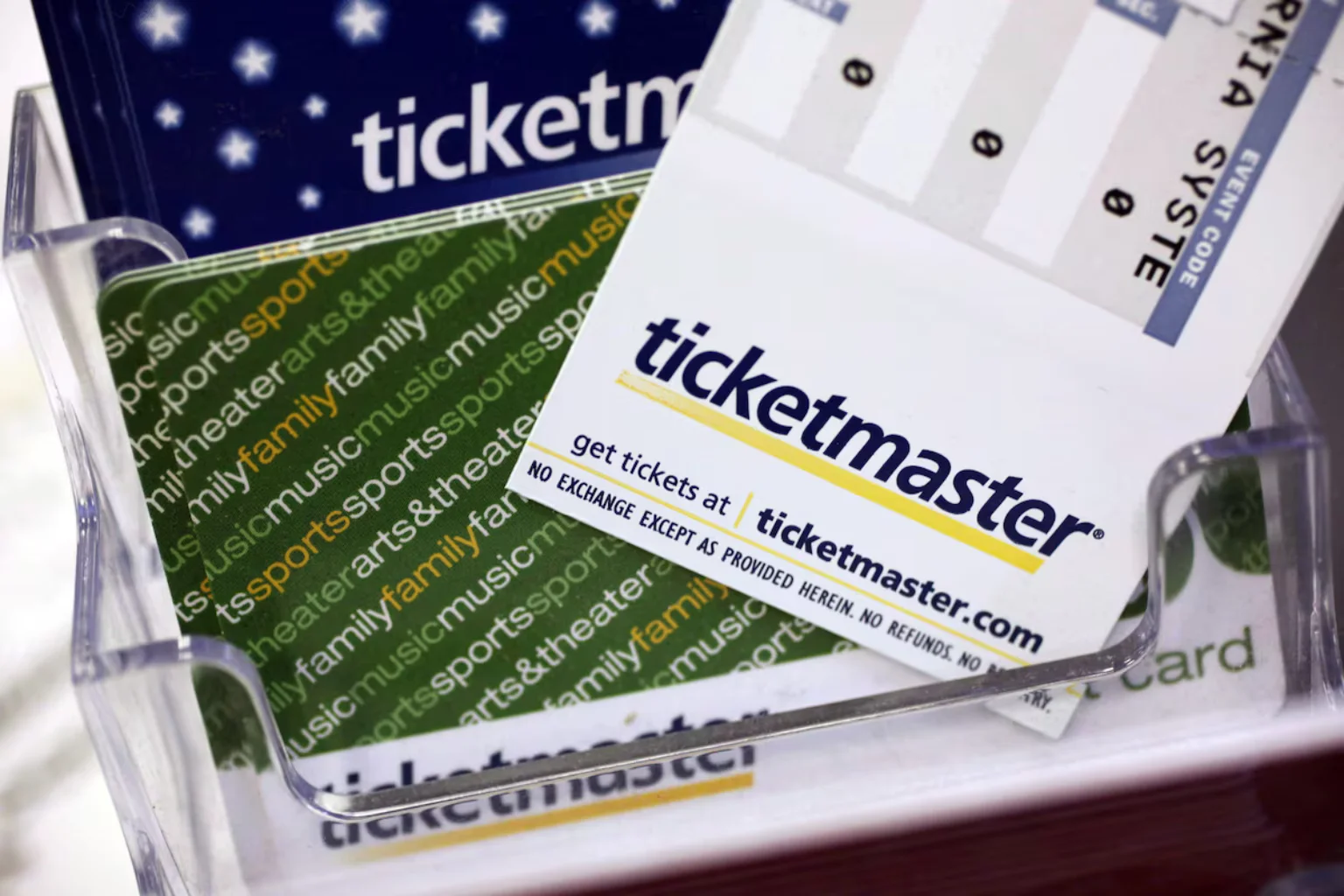 EE.UU. denuncia a la compañía dueña de Ticketmaster por prácticas monopolísticas