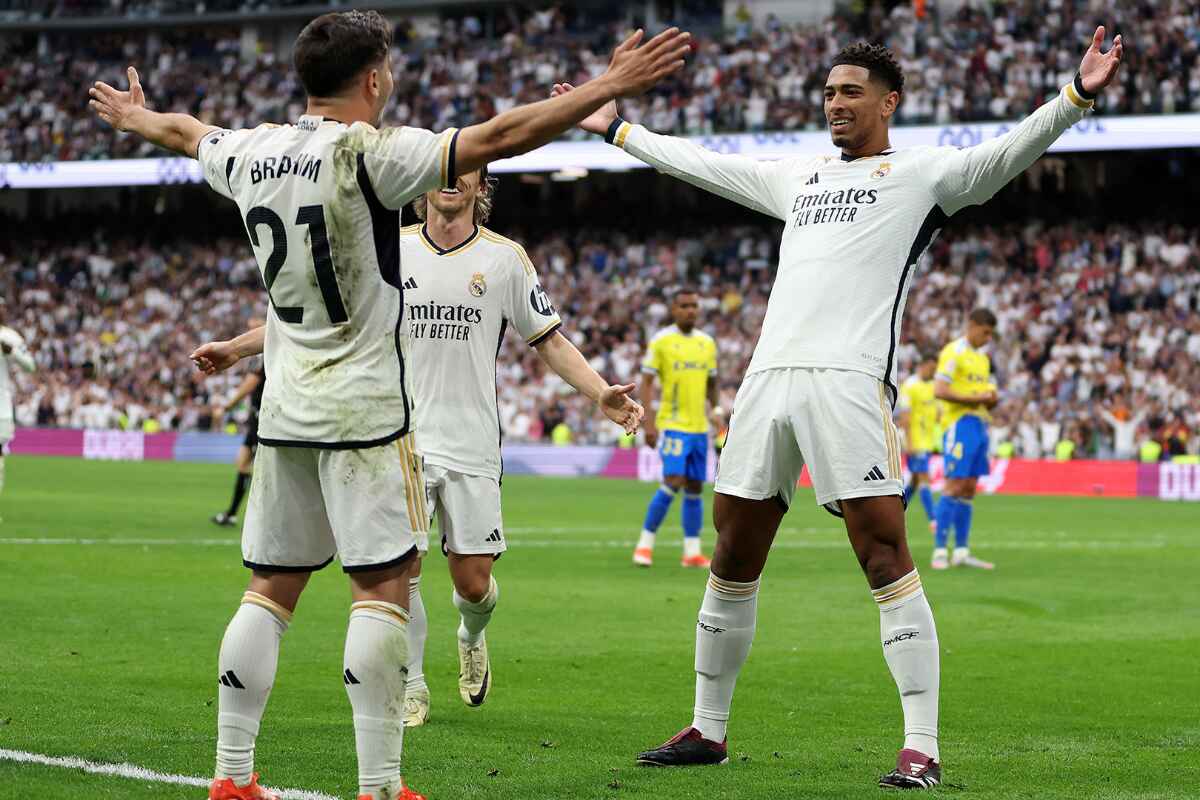 El Real Madrid acaricia el título: victoria contundente ante el Cádiz deja a los blancos a un punto del campeonato---- El Real Madrid sí estará en el Mundial de Clubes 2025
