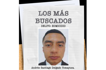 Recompensa por Andrés Delgado, el más buscado por homicidio en Bogotá
