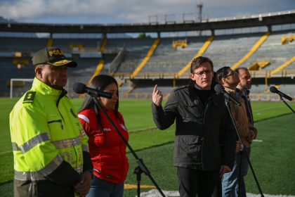 Bogotá garantiza seguridad para la final del fútbol colombiano en El Campín