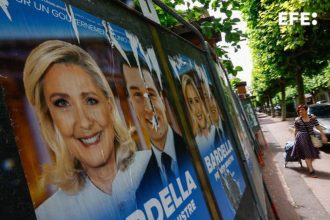 La ultraderecha de Le Pen gana la primera vuelta y podría lograr la mayoría absoluta