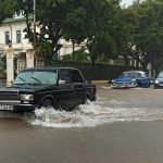 Temporal de intensas lluvias deja inundaciones en varios municipios de La Habana