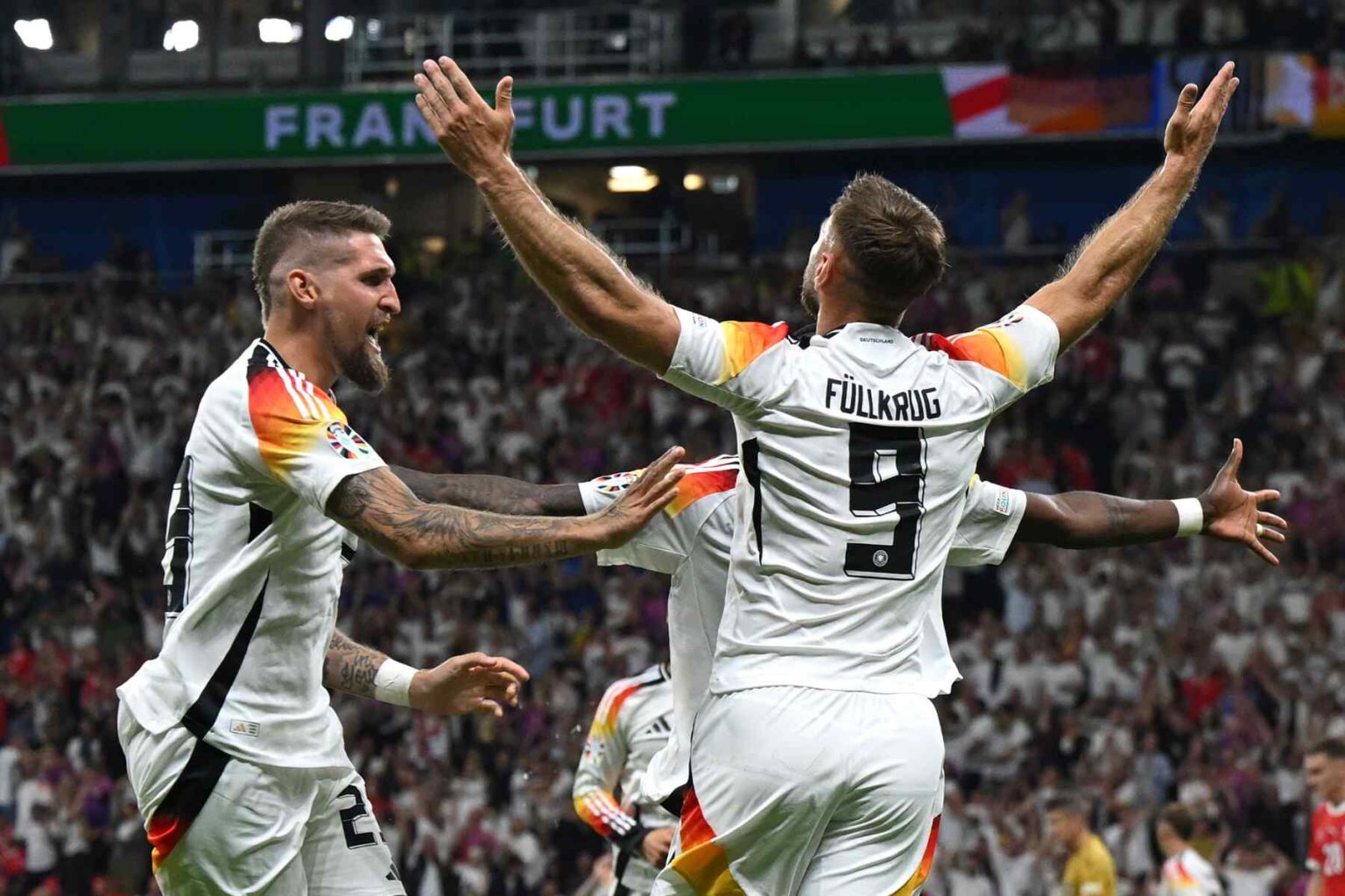 Suiza pone en aprietos a Alemania, pero Füllkrug salva el empate en un vibrante encuentro de la Euro 2024
