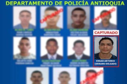 Alias ‘El Flaco’ Capturado en Envigado: Estaba en el Cartel de los Más Buscados de Antioquia