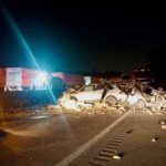 accidentes -Chofer de tráiler pierde el control y provoca choque múltiple en la México-Puebla: tres personas fallecen