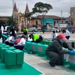 La Plaza España se llenó de color y recuperó 4.600 metros cuadrados de espacio