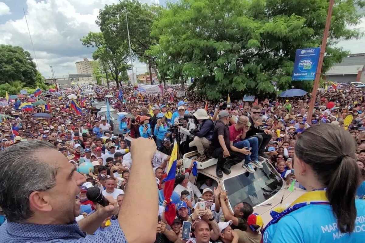 Opositor venezolano Piero Maroún arrestado mientras cenaba, denuncia María Corina