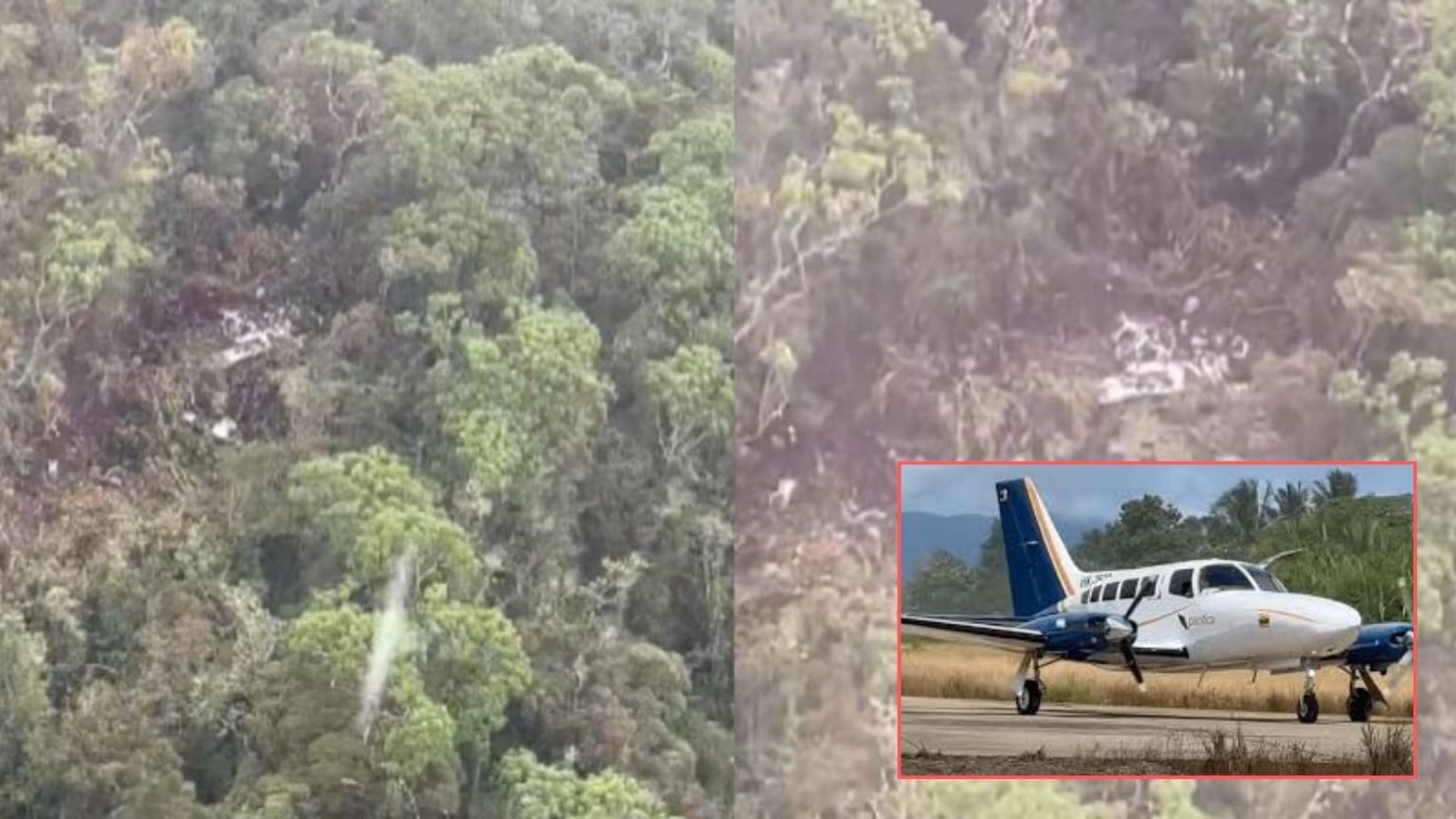 Mueren todos los tripulantes de la avioneta desaparecida