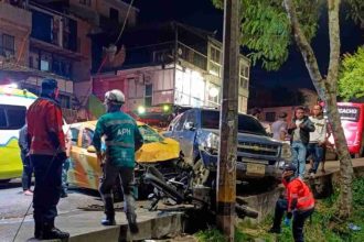 Fatal accidente en el Picacho: Mujer de 48 años muere tras ser impactada por taxi en medellín