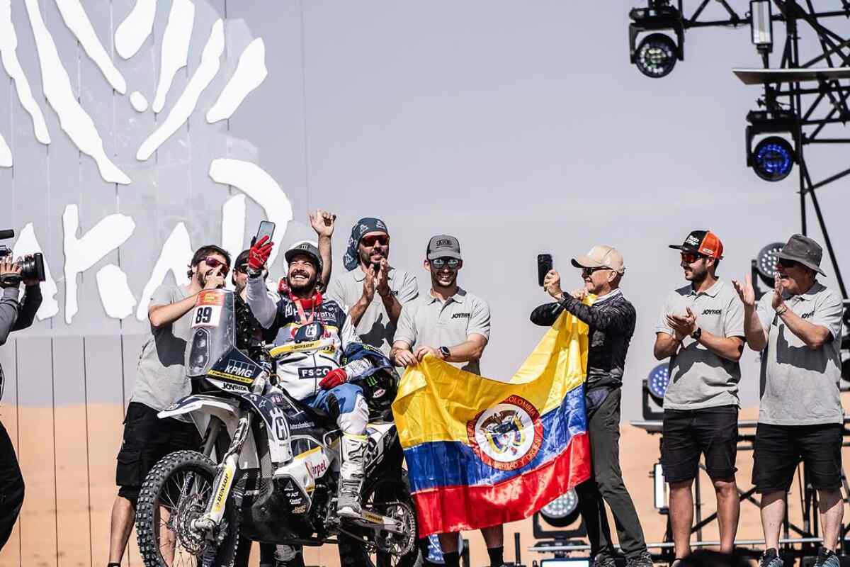 Piloto colombiano completa el Dakar 2025: Francisco Álvarez demuestra su tenacidad