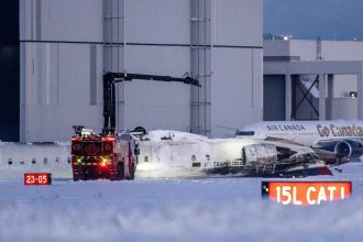 Accidente aéreo en Toronto - tres heridos críticos