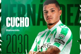 El Betis anuncia el fichaje de Camilo 'Cucho' Hernández