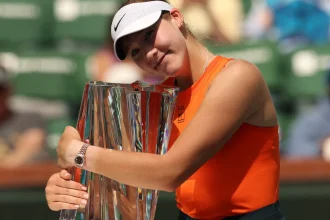 Andreeva, con solo 17 años, hace historia en Indian Wells a expensas de la número uno